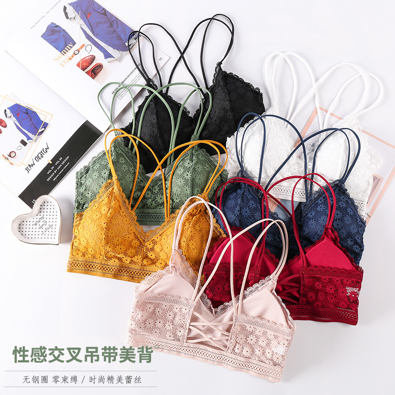 Sheer Bra Lace - 3D Sexy Lingerie Seamless Sport Bra