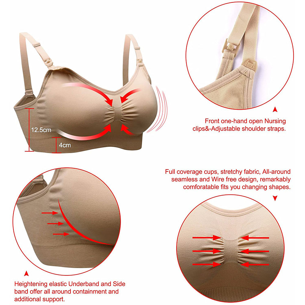 Womens Maternity  Nursing Bra  - огляд і ціна Sleep Bra Bralette